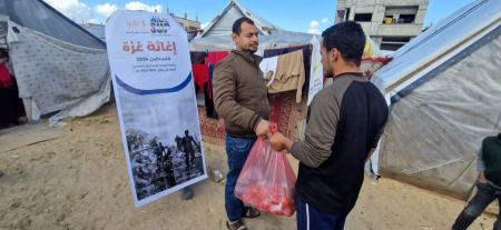 جمعية الشباب الفلسطيني السويدي . ... رائدة العمل الخيري في غزة